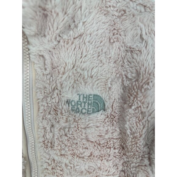 The North Face Reversible Mossbud Swirl Puffer Jacket Full Zip Girls Size L - Picture 14 of 16